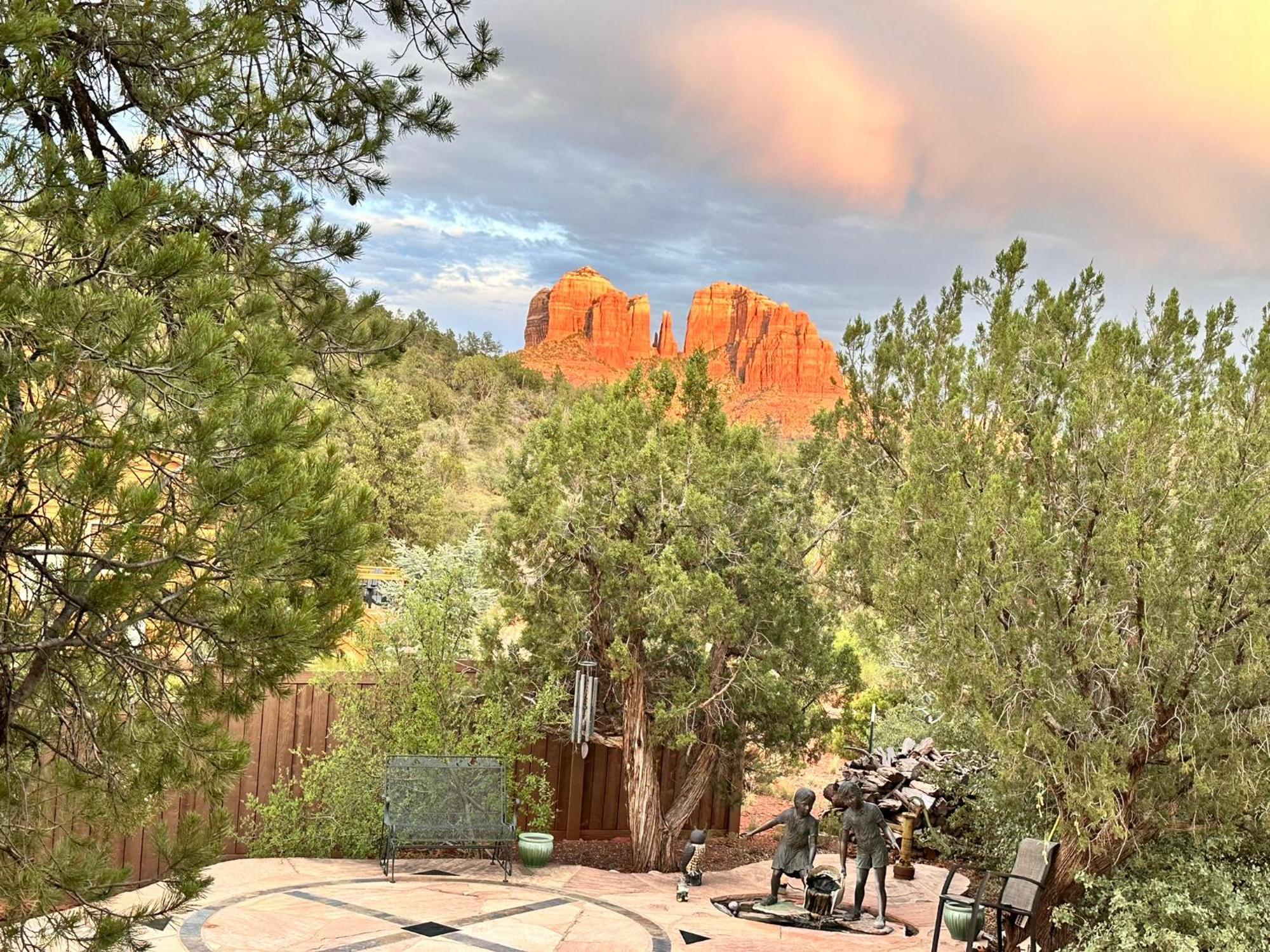 Villa Cathedral Casita At Sedona Cathedral Hideaway Llc Exterior foto